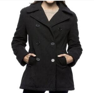 Michael Kors Black Peacoat - Size S